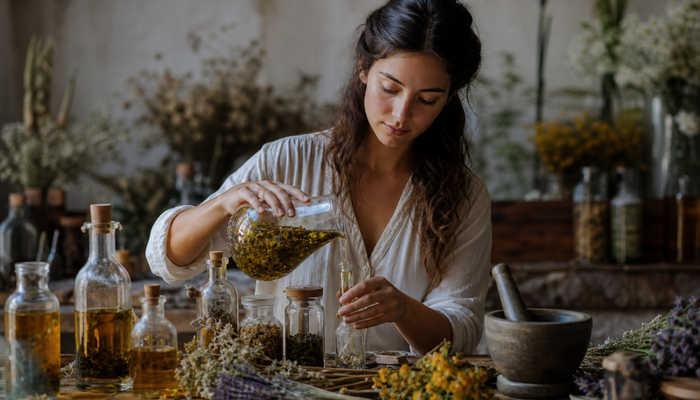 Huiles infusées : traditions et découvertes à travers les siècles